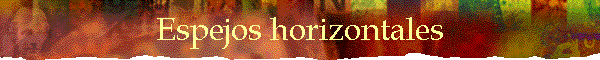 Espejos horizontales