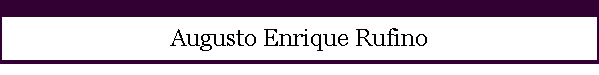 Augusto Enrique Rufino