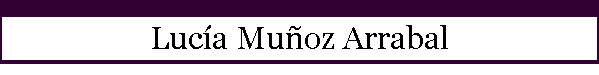 Luc�a Mu�oz Arrabal