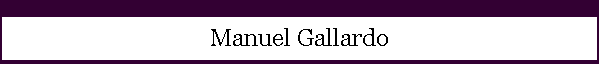 Manuel Gallardo