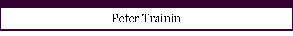 Peter Trainin