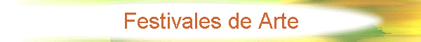 Festivales de Arte