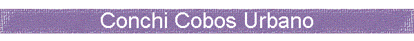 Conchi Cobos Urbano
