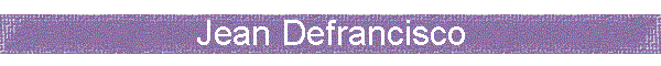 Jean Defrancisco