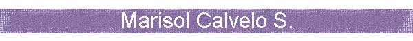 Marisol Calvelo S.