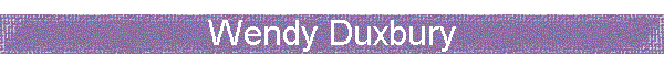 Wendy Duxbury